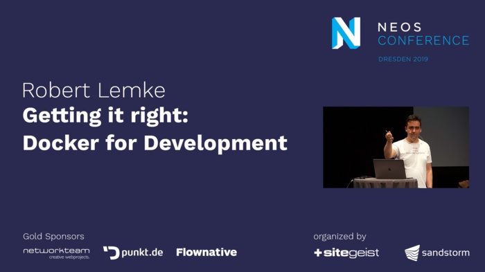 Getting it right: Docker for Development